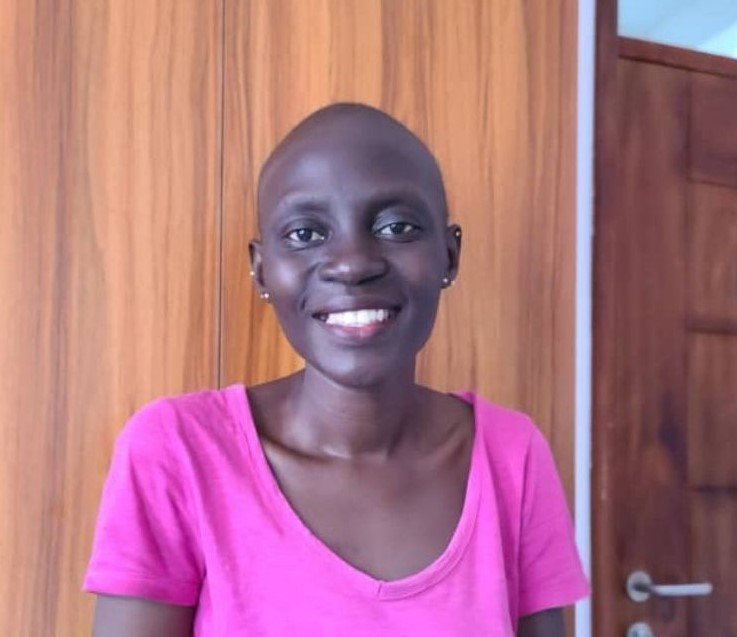 Cancer survivor supported by Beauty for Ashes organization 